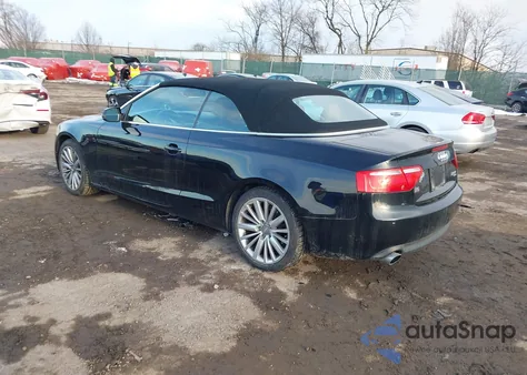 2012 Audi A5 2.0T Premium z USA, uszkodzony, nr VIN WAUCFAFH5CN008792